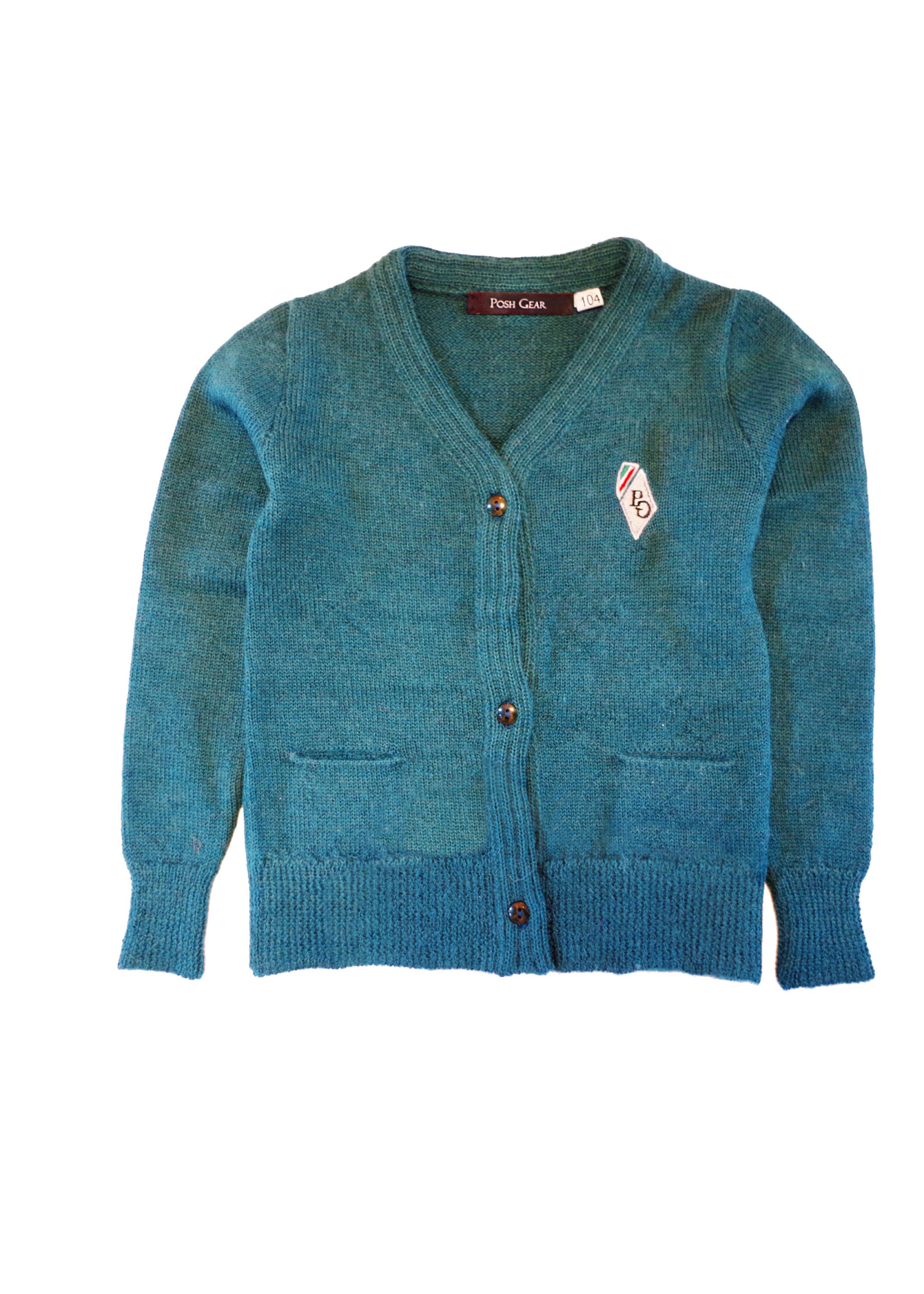 Alpaca Kids Cardigan Chicolindo Cardigan Wool Sweater for Girls