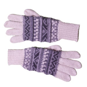 Alpaca finger gloves Guantilissi gloves women men made of 100% alpaca wool by Posh Gear image 9