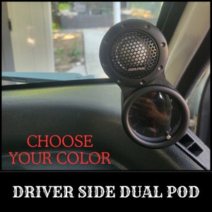 Acty Dual Defrost Vent Gauge Pod for Acty - Tweeter and/or gauge