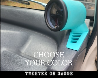 Acty Driver side Vent Pod for Acty - Tweeter or Gauge (Multiple Colors to choose from)