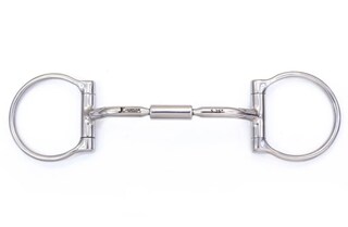 Filetto HKM A D Anello Argento – Morbido E Resistente Per Il Comfort Del Cavallo