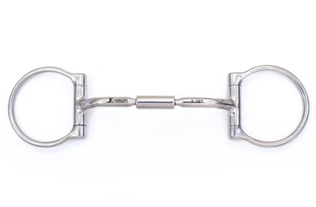 Filetto HKM A D Anello Argento – Morbido E Resistente Per Il Comfort Del Cavallo