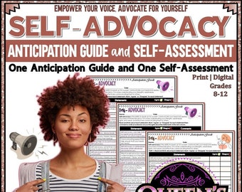 Selbstvertretung Antizipationsanleitung und Selbsteinschätzung | Selbstvertretung | Reflektion Arbeitsblätter | Kommunikationsfähigkeit | Selbsteinschätzung