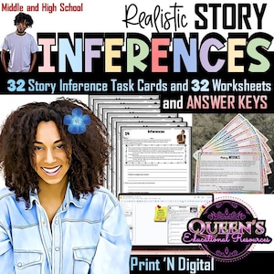 Inference Reading Passage, Reading Comprehension, Making Inferences, Social Emotional, Inferring, Inference Passages, Reading Strategies