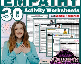 Empathy Activity Worksheets | Perspective-Taking | Social Awareness | Empathy Worksheet | Empathy Activity | Social Awareness Worksheet