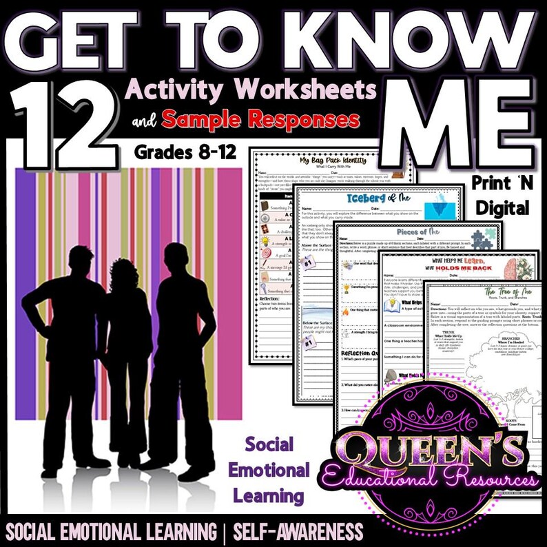 Back to School Activities | Get to Know Me Activities | All About Me ...
