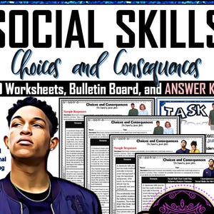 Scenario's en gevolgen voor sociale vaardigheden | SEL-besluitvormingsactiviteit voor empathie op middelbare scholen | Communicatieve vaardigheden voor tieners