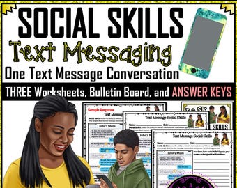 Arkusze ćwiczeń do wiadomości tekstowych umiejętności społecznych | Arkusze ćwiczeń do wiadomości tekstowych | Aktywności | Nauka społeczno-emocjonalna | Umiejętności komunikacyjne