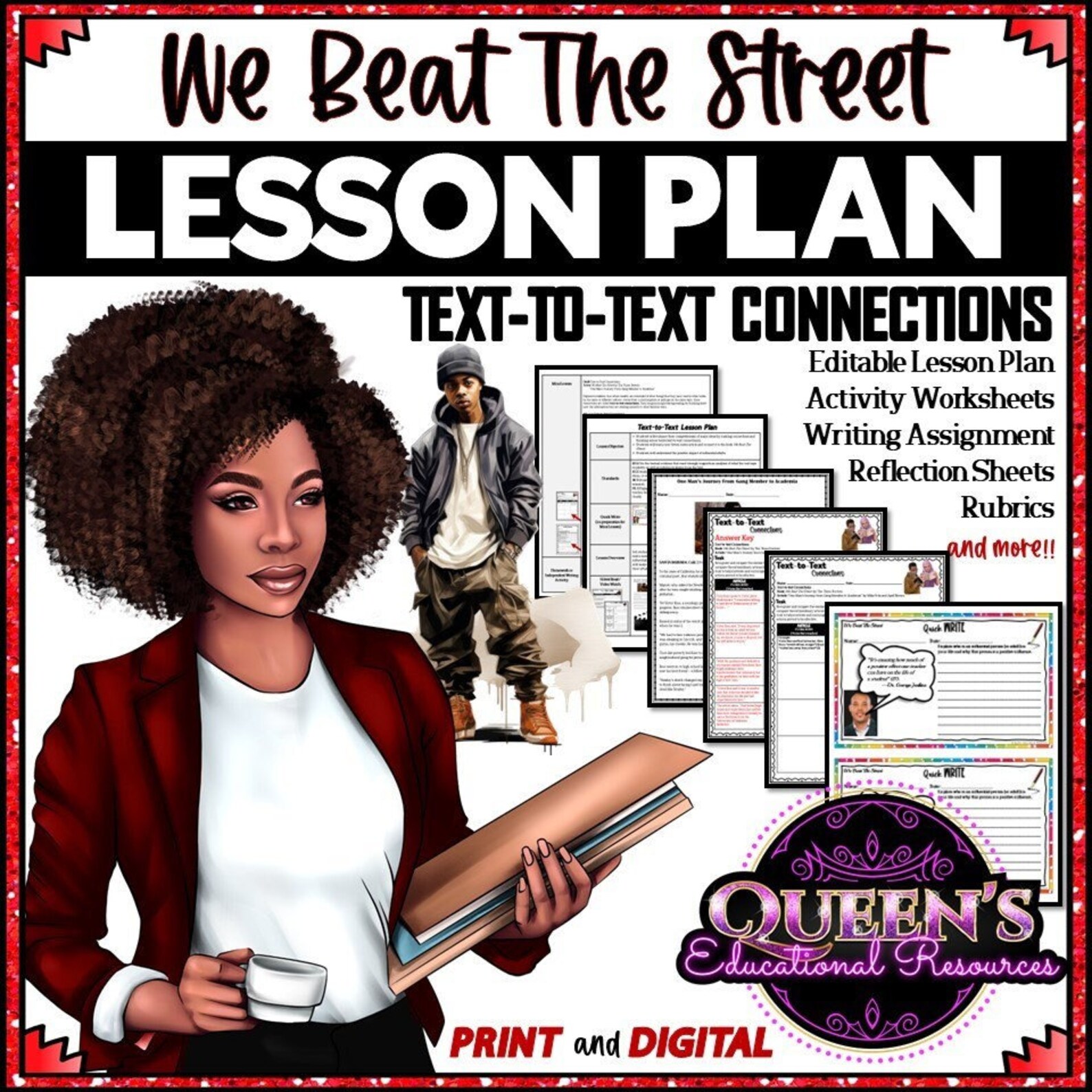 We Beat the Street Chapter Questions, Activities, We Beat the Street ...