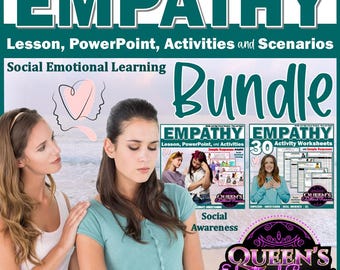 Empathy Lesson Plan | Empathy PowerPoint Activity Worksheets | Perspective-Taking | Social Awareness | Empathy Worksheet | Empathy Activity