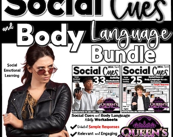 Social Cues Activities | Body Language | Nonverbal Communication Activities | Social Skills Activities | Communication Skills | Inferences