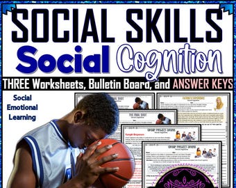 Perspective-Taking Worksheets | Empathy | Social Emotional Learning Scenarios | Empathy Worksheets | Life Skills | Empathy Scenarios | SEL
