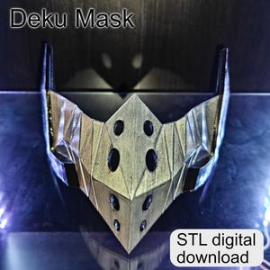 Deku Mask STL 3D model digital download