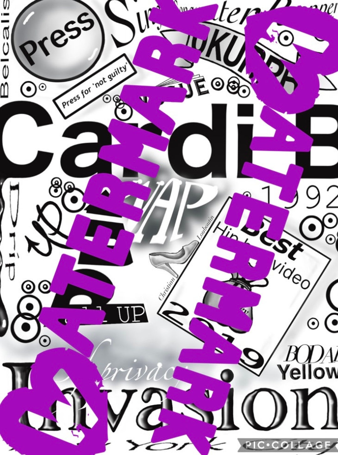Cardi B PRINTABLE POSTER - Etsy