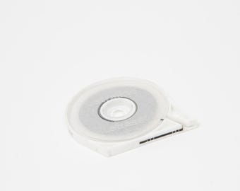 1 roll of Letraset Letraline adhesive tape - black, broken line border - vintage design tape