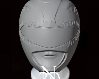 Casco Power Rangers Mighty Morphin Rosa | Replica 1:1 Hasbro | Supporto Incluso