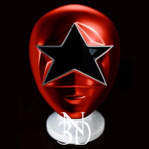 Zeo Red Ranger Helmet STL File