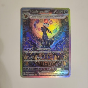 Handcrafted Umbreon EX Proxy Card