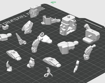 Mighty Morphin Tyrannosaurus Zord Archivo STL / Mini Escaneo PLA