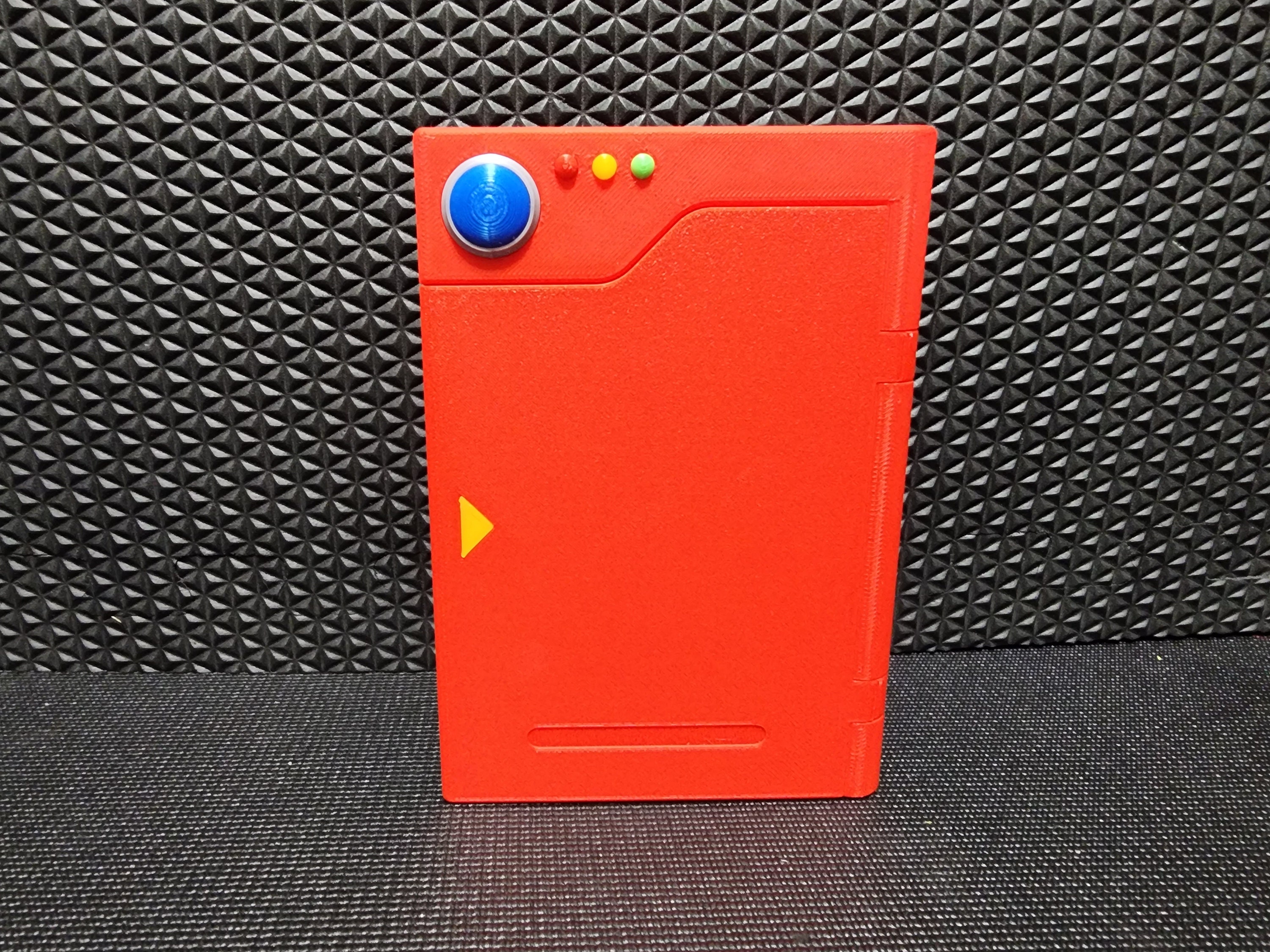 Pokedex 1995 Kanto Model and Custom Game Boy Style 3D model