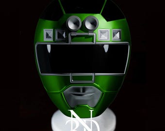 ターボ グリーン レンジャー ヘルメット STL ファイル