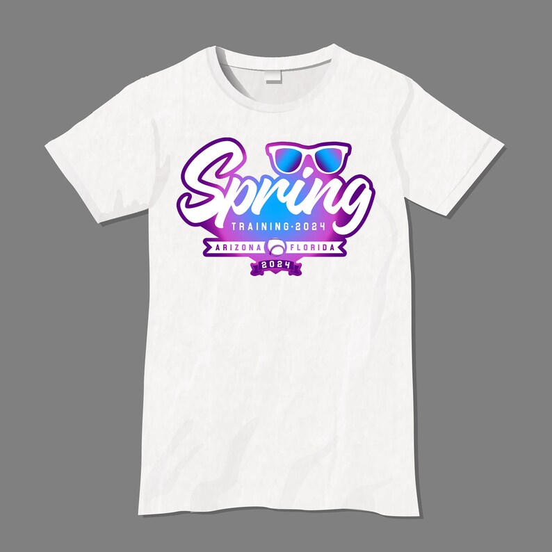 Baseball Spring Training 2024 SVG Digital Design for Download Baseball