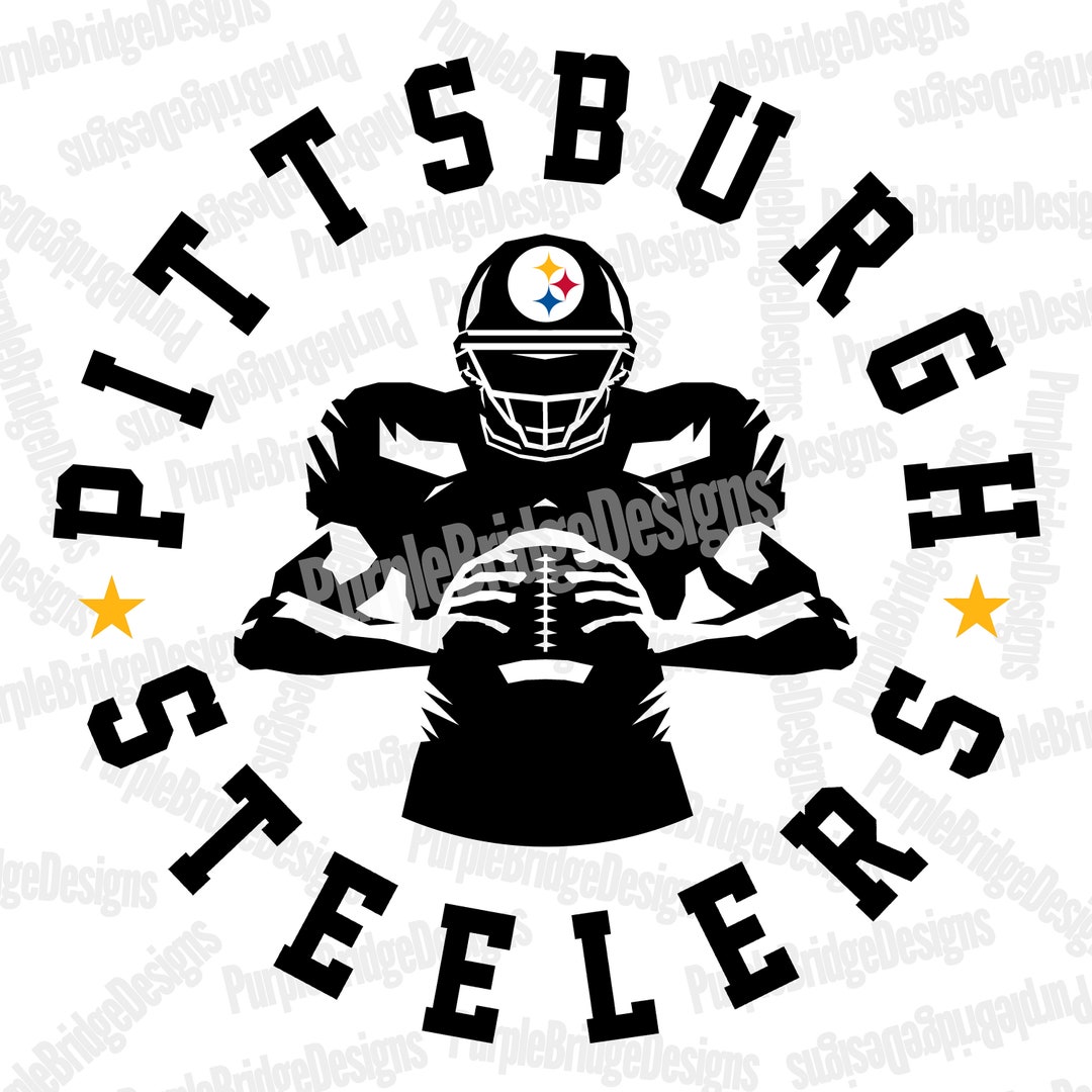 Steelers SVG Football Player Fan Art Digital Design for Download for