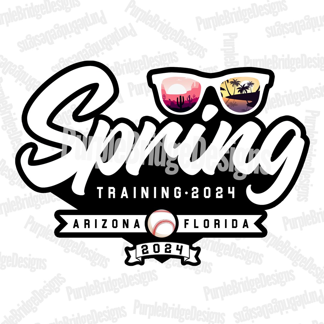 Baseball Spring Training 2025 SVG Digital Design for Download Baseball