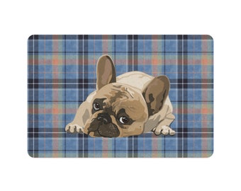 Frenchie Pet Food Mat (12x18)