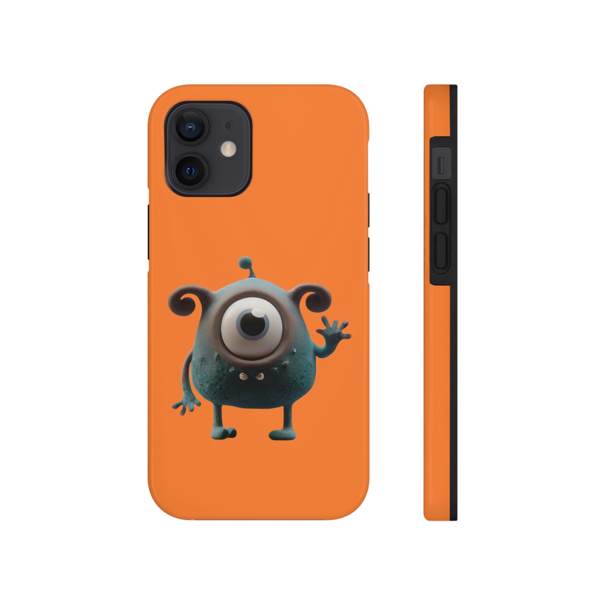 Monster 5 Orange Tough Phone Cases Case-mate - Etsy