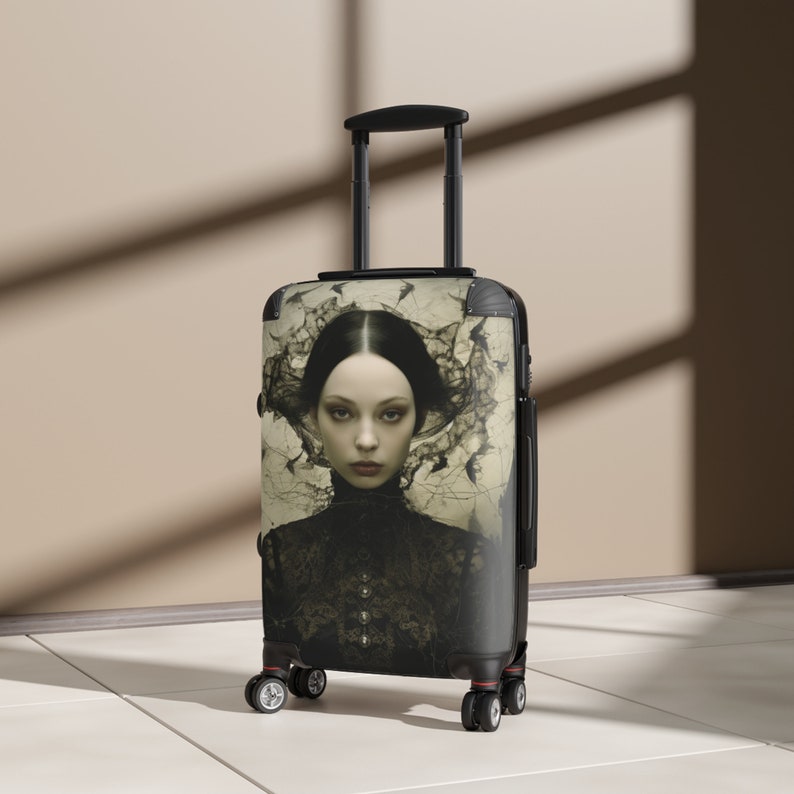 Evangeline Gothic Suitcase Gothic Style Luggage Unique Etsy
