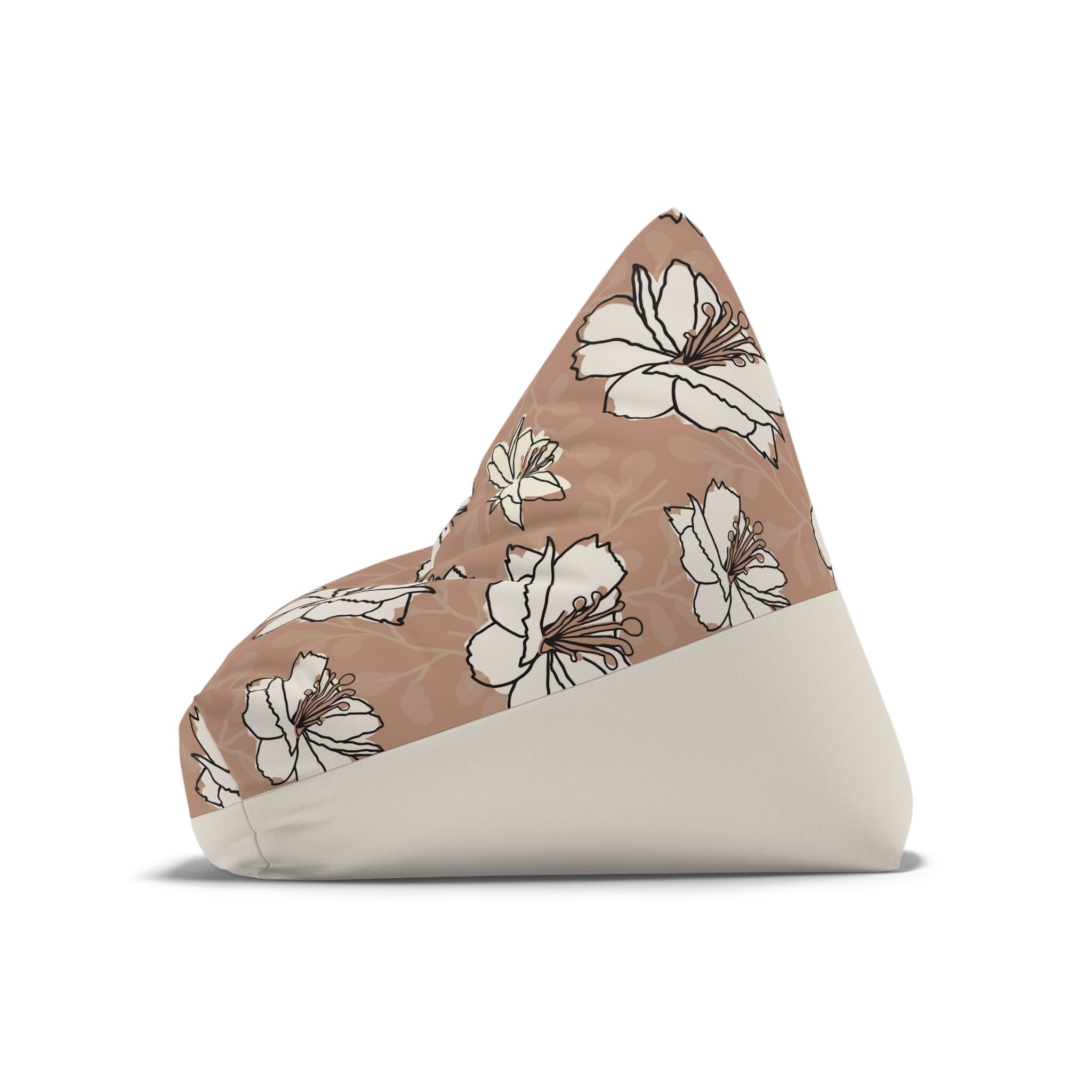 Kirby Bean Bag Chair Cover Dorm Room Furniture Game Room Etsy