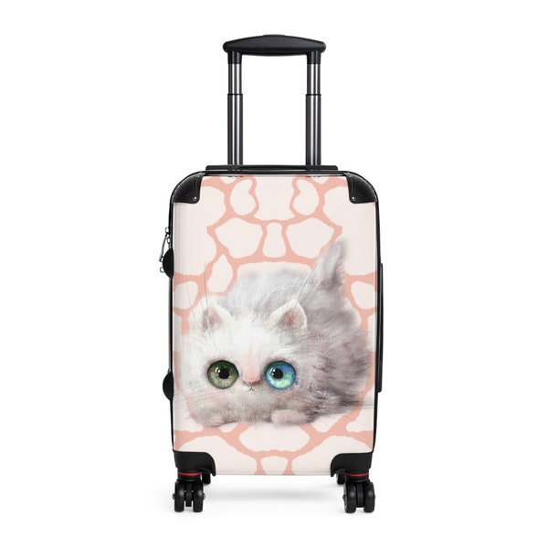 Meko The Kitten Suitcase, Cat Themed Luggage, Kitten Inspired Travel Accessories, Adorable Childrens Luggage, Unique Travel Accessories