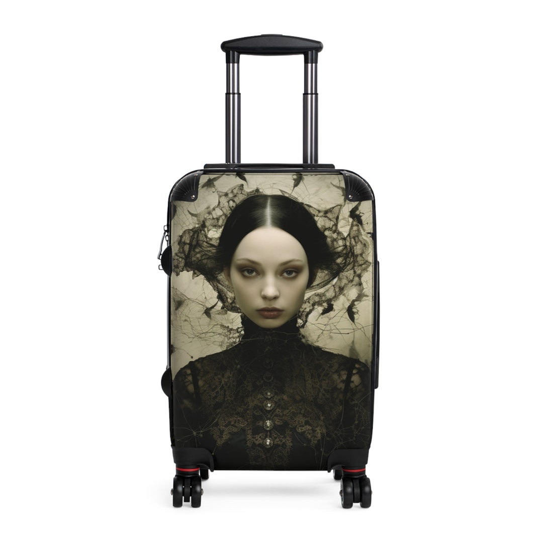 Evangeline Gothic Suitcase Gothic Style Luggage Unique Etsy
