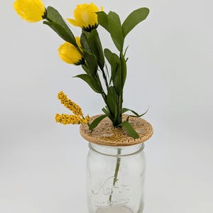 Handmade ceramic flower frog for flower arranging
