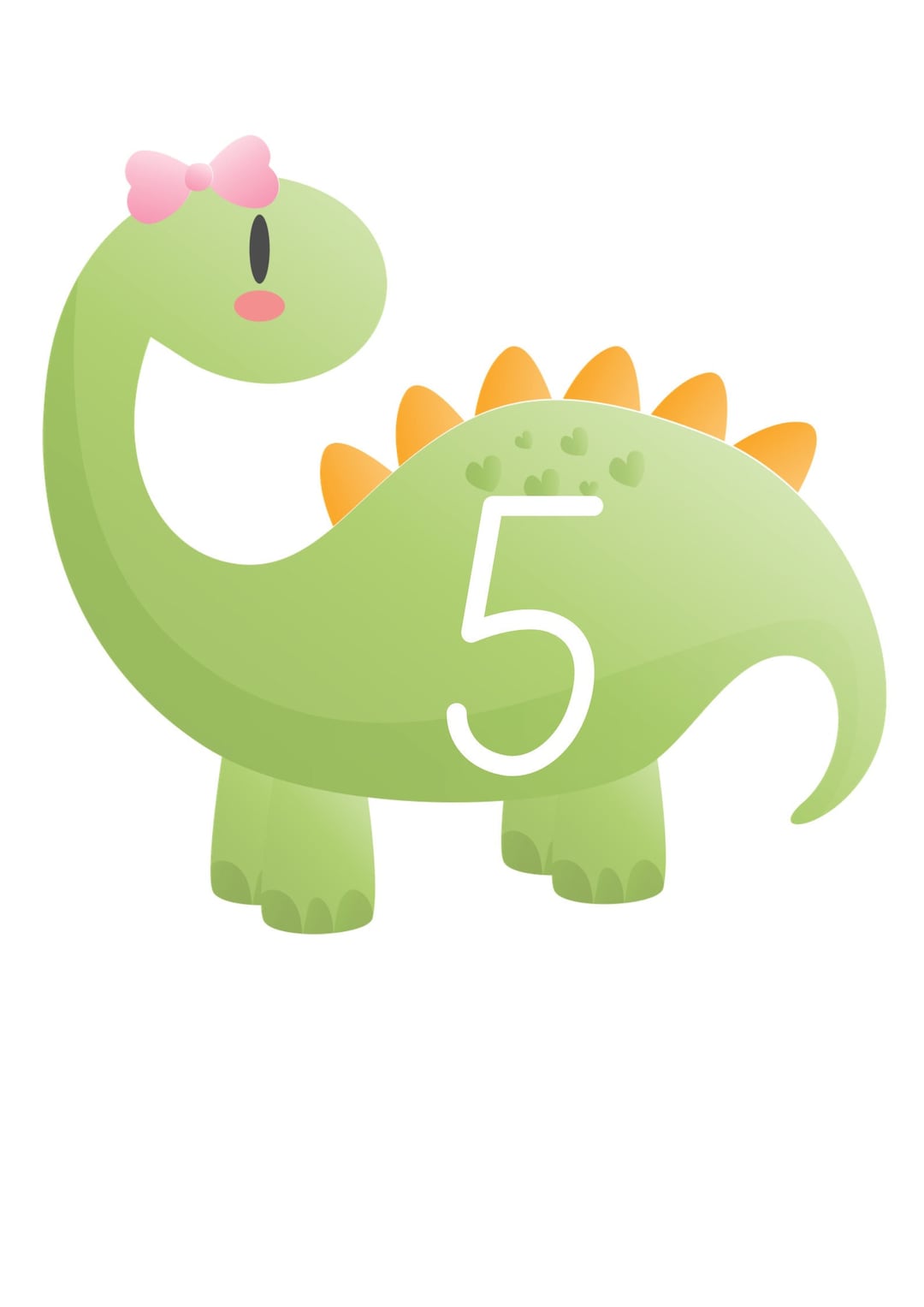 Dinosaur Numbers 1-10 Maths Counting Number Line Display Dino Cute