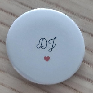 DJ Badge or Photographer Badge for Wedding, Ceremony and Events