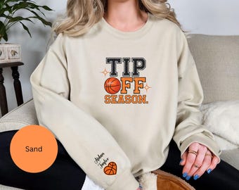Basketball Mom Shirt, Personalized Basketball Mom Sweatshirt, Basketball Game Day, Sports Mom Gift, Basketball Lover Gift, Basketball Shirt