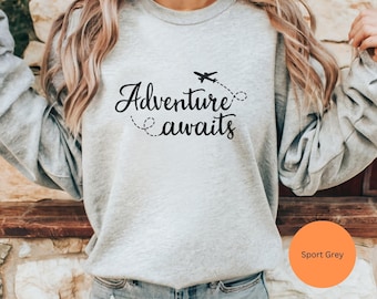 Travel Sweatshirt 10, Travel lover sweatshirt, traveler gift, gift for travel lover, traveler keepsake, vacation sweatshirt, adventure gift
