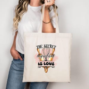 Baking Lover Tote Bag, Baking Gift