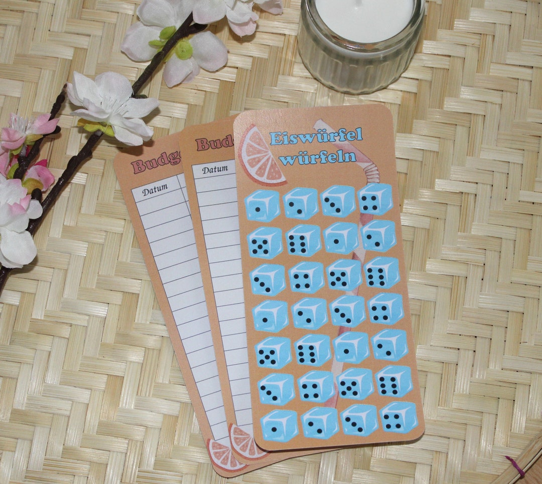 Rolling Ice Cubes Challenge Etsy