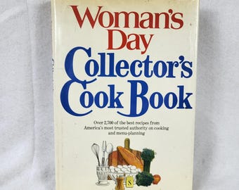 Vtg 1970er Jahre Woman's Day Collectors Kochbuch Ausgabe 1973 HC DJ MCM Cottagecore