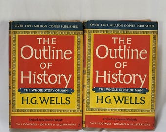 HG Wells, Esquema de la historia, 2 volúmenes, Garden City Books, Edición revisada