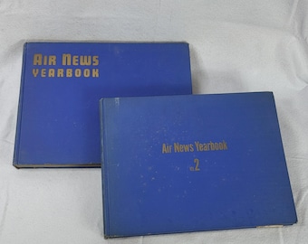 Air News Yearbooks WW2 Aircraft Fighters Bombers US Japan German Illustrated HC