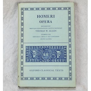 Oxford Classical Texts - Etsy