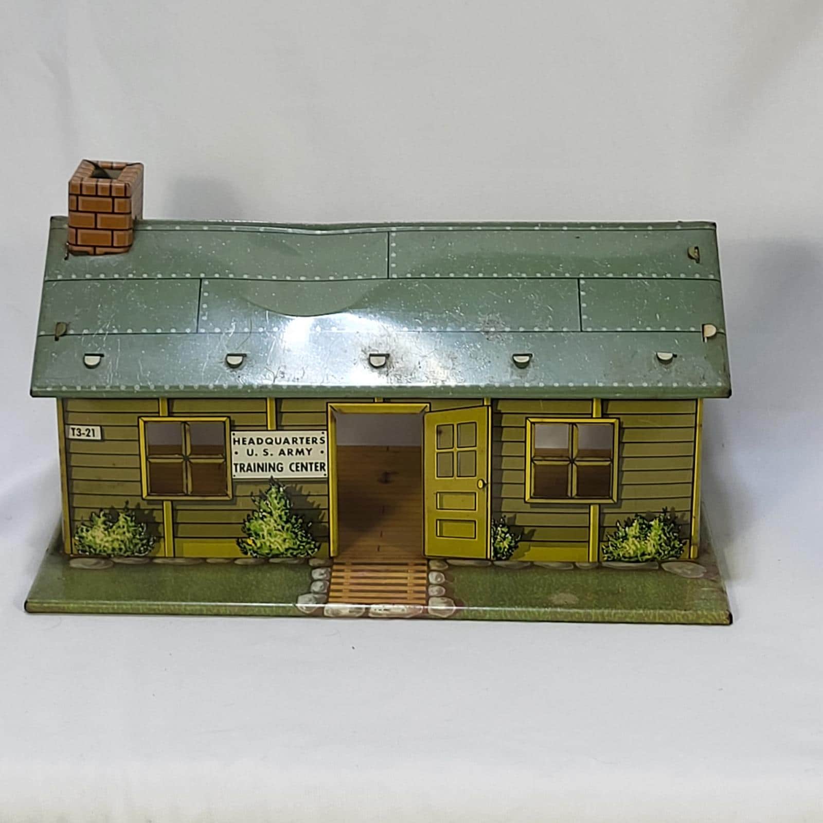 marx toy ブリキ　陸軍トレーニングセンター1950〜60年　ビンテージ Marx Army Training Center - Etsy