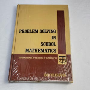 Problemlösning i skolmatematik, årsbok 1980, inbunden