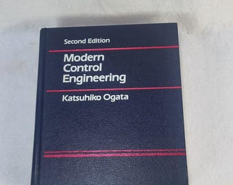 Modern Control Engineering 2nd Edition Katsuhiko Ogata Prentice Hall 1990s HC