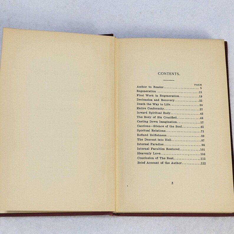 1905 Der Weg zum Sabbat der Ruhe Thomas Bromley HK Religiöses Buch Bild 3