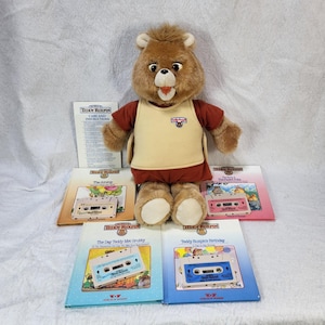 Brown Teddy Bear 80s - Etsy